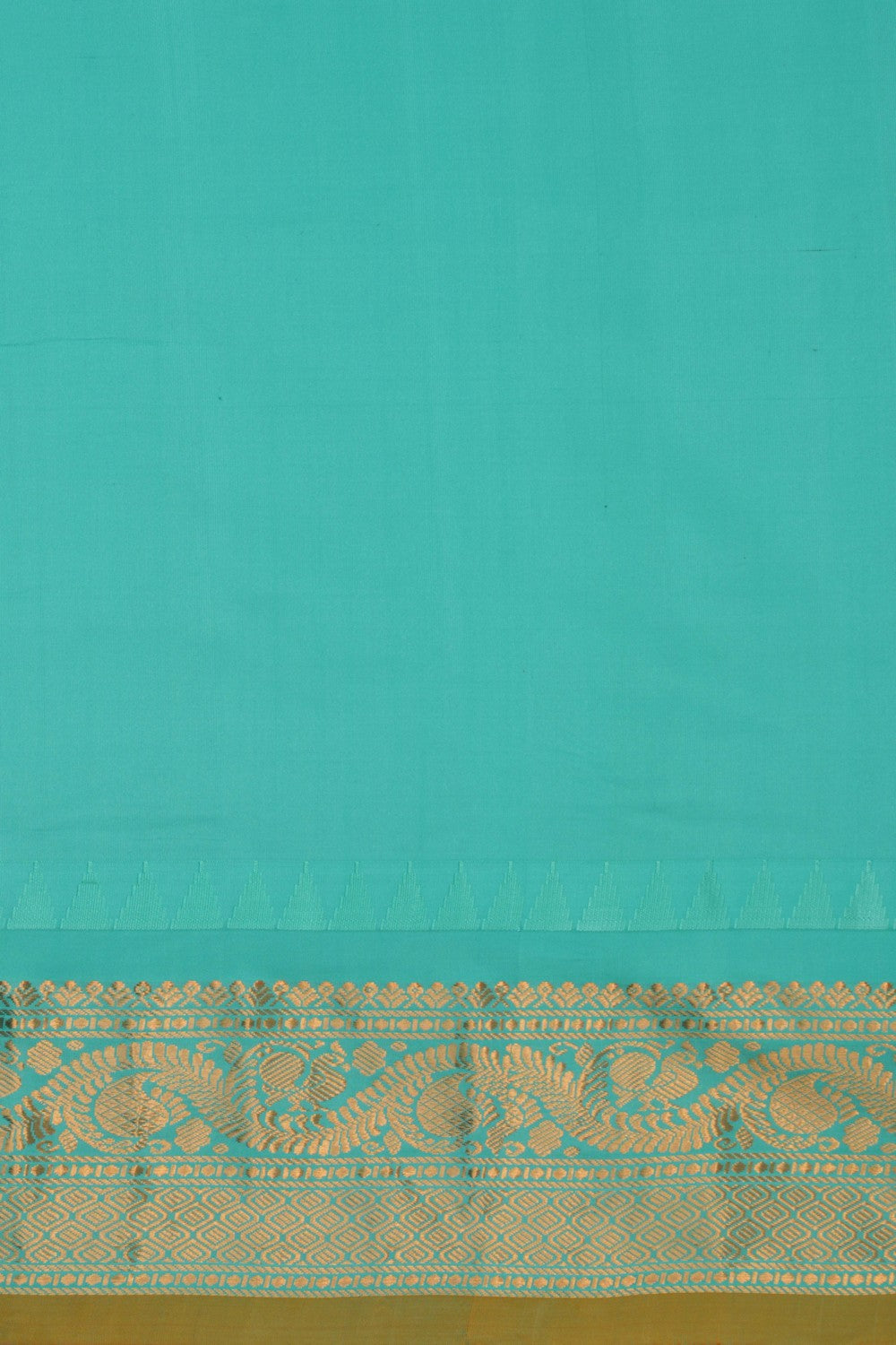 Image of Gadwal Silk Maroon Saree